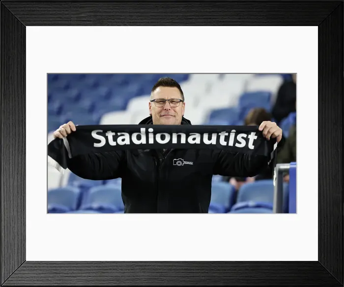 Framed Print : Brighton and Hove Albion v Chelsea FA Cup 5th Round 05FEB25 Framed Print : Brighton and Hove Albion v Chelsea FA Cup 5th Round 05FEB25