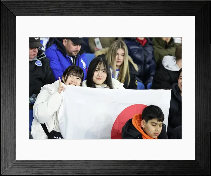 Framed Print : Brighton and Hove Albion v Chelsea FA Cup 5th Round 05FEB25