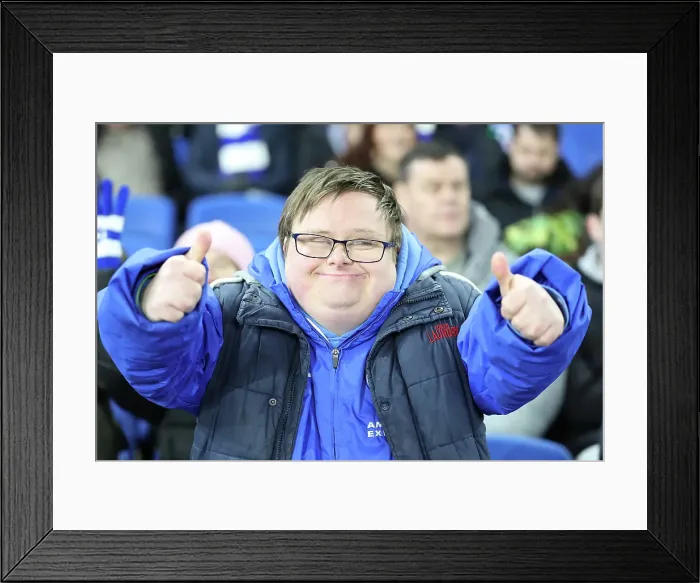 Framed Print : Brighton and Hove Albion v Chelsea FA Cup 5th Round 05FEB25 Framed Print : Brighton and Hove Albion v Chelsea FA Cup 5th Round 05FEB25