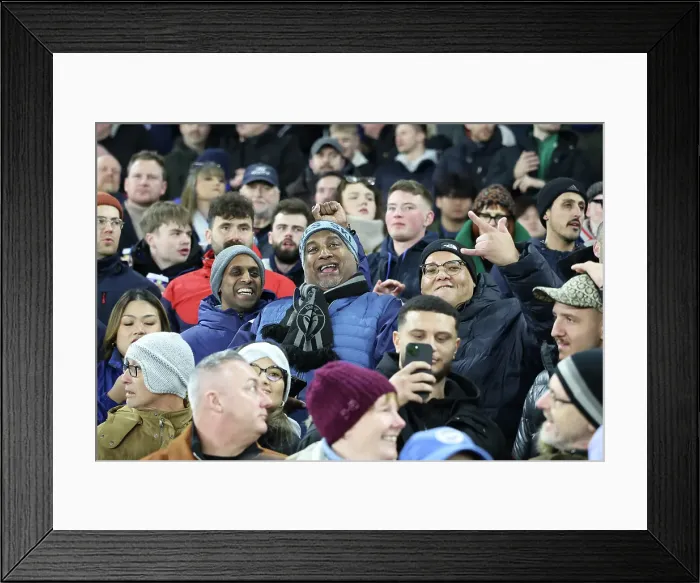 Framed Print : Brighton and Hove Albion v Chelsea FA Cup 5th Round 05FEB25
