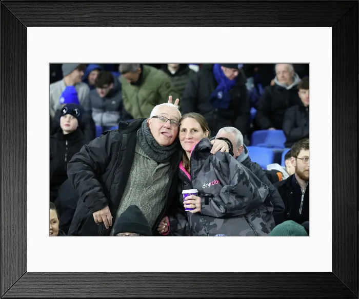 Framed Print : Brighton and Hove Albion v Chelsea FA Cup 5th Round 05FEB25