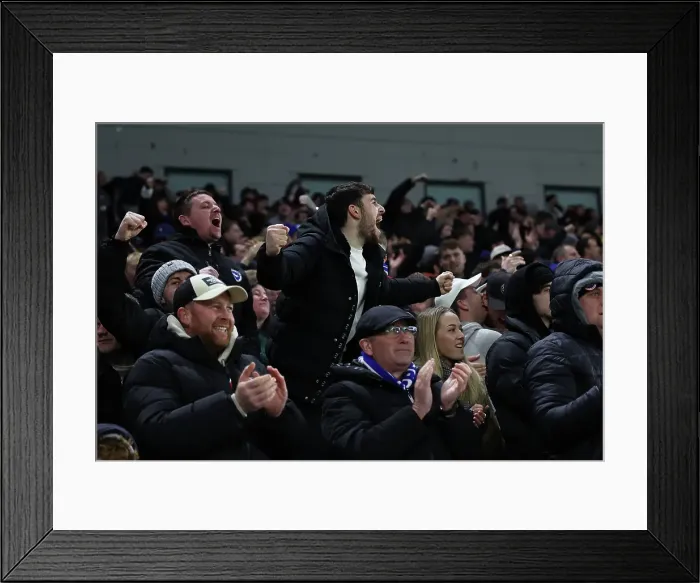 Framed Print : Brighton and Hove Albion v Chelsea FA Cup 5th Round 05FEB25 Framed Print : Brighton and Hove Albion v Chelsea FA Cup 5th Round 05FEB25