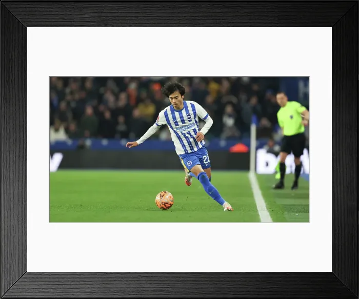 Framed Print : Brighton and Hove Albion v Chelsea FA Cup 5th Round 05FEB25 Framed Print : Brighton and Hove Albion v Chelsea FA Cup 5th Round 05FEB25