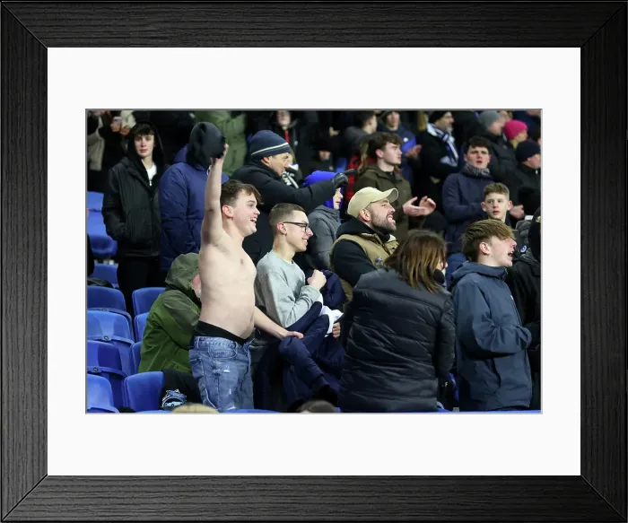 Framed Print : Brighton and Hove Albion v Chelsea Premier League 14FEB25