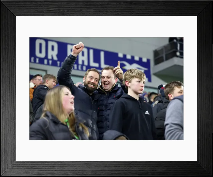 Framed Print : Brighton and Hove Albion v Chelsea Premier League 14FEB25 Framed Print : Brighton and Hove Albion v Chelsea Premier League 14FEB25