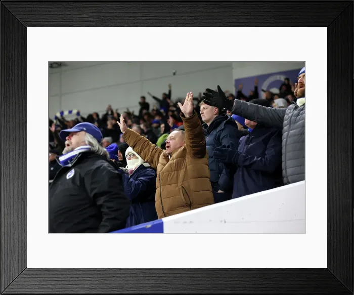 Framed Print : Brighton and Hove Albion v Chelsea Premier League 14FEB25 Framed Print : Brighton and Hove Albion v Chelsea Premier League 14FEB25