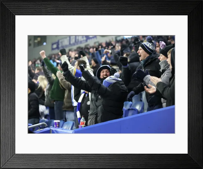 Framed Print : Brighton and Hove Albion v Chelsea Premier League 14FEB25 Framed Print : Brighton and Hove Albion v Chelsea Premier League 14FEB25