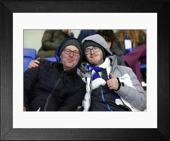 Framed Print : Brighton and Hove Albion v Chelsea Premier League 14FEB25 Framed Print : Brighton and Hove Albion v Chelsea Premier League 14FEB25