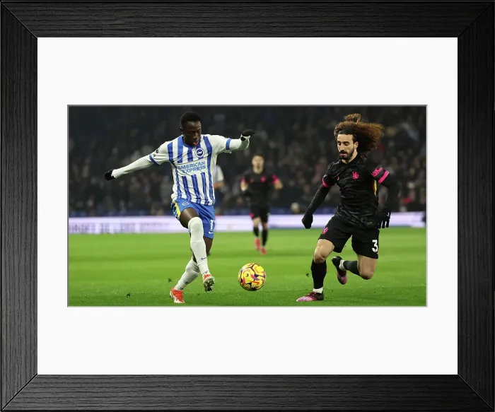 Framed Print : Brighton and Hove Albion v Chelsea Premier League 14FEB25 Framed Print : Brighton and Hove Albion v Chelsea Premier League 14FEB25