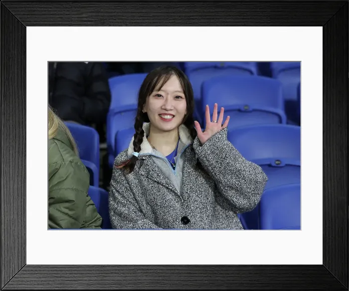 Framed Print : Brighton and Hove Albion v Chelsea Premier League 14FEB25 Framed Print : Brighton and Hove Albion v Chelsea Premier League 14FEB25