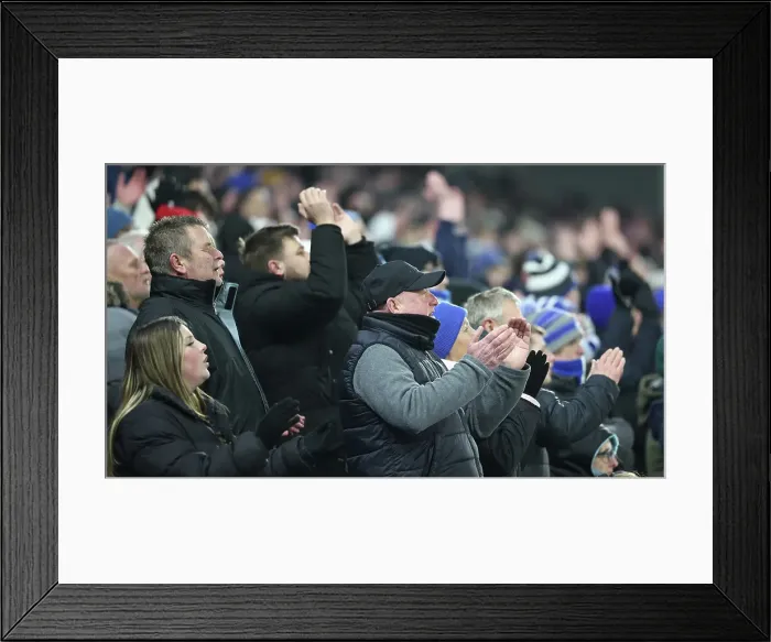 Framed Print : Brighton and Hove Albion v Chelsea Premier League 14FEB25 Framed Print : Brighton and Hove Albion v Chelsea Premier League 14FEB25