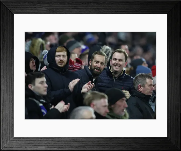 Framed Print : Brighton and Hove Albion v Chelsea Premier League 14FEB25 Framed Print : Brighton and Hove Albion v Chelsea Premier League 14FEB25