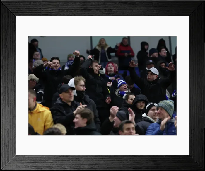 Framed Print : Brighton and Hove Albion v Chelsea Premier League 14FEB25 Framed Print : Brighton and Hove Albion v Chelsea Premier League 14FEB25