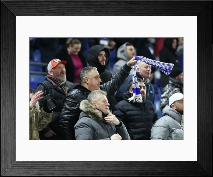 Framed Print : Brighton and Hove Albion v Chelsea Premier League 14FEB25 Framed Print : Brighton and Hove Albion v Chelsea Premier League 14FEB25