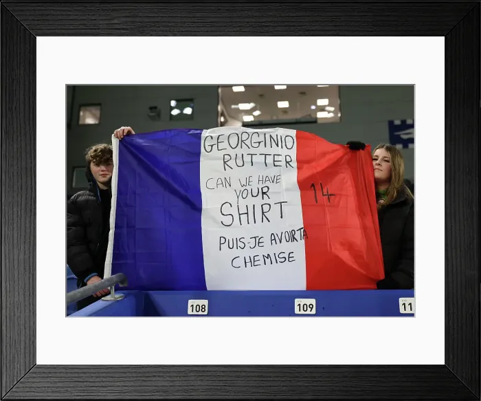 Framed Print : Brighton and Hove Albion v Chelsea Premier League 14FEB25