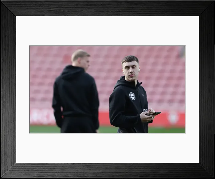 Framed Print : Southampton and Brighton and Hove Albion Premier League 22FEB25 Framed Print : Southampton and Brighton and Hove Albion Premier League 22FEB25