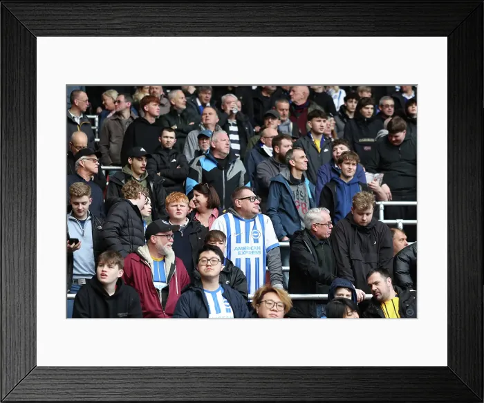 Framed Print : Southampton and Brighton and Hove Albion Premier League 22FEB25 Framed Print : Southampton and Brighton and Hove Albion Premier League 22FEB25