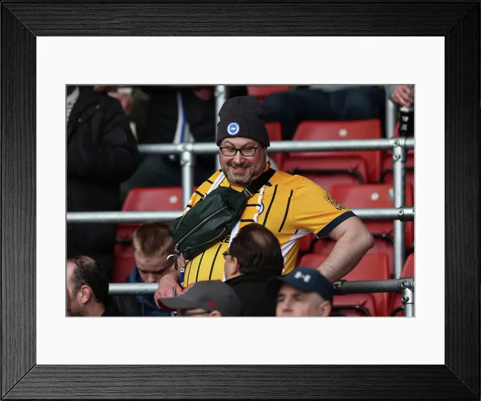 Framed Print : Southampton and Brighton and Hove Albion Premier League 22FEB25 Framed Print : Southampton and Brighton and Hove Albion Premier League 22FEB25
