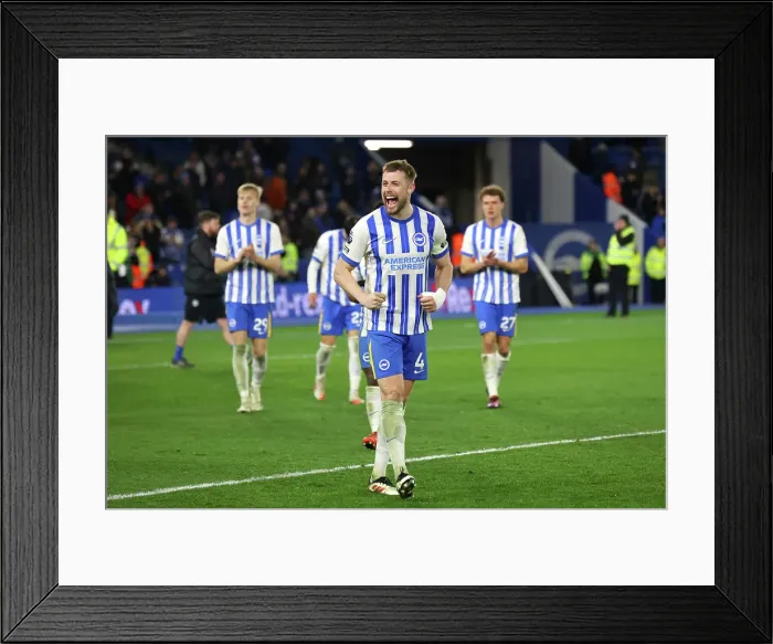 Framed Print : Brighton and Hove Albion v Bournemouth Premier League 25FEB25 Framed Print : Brighton and Hove Albion v Bournemouth Premier League 25FEB25