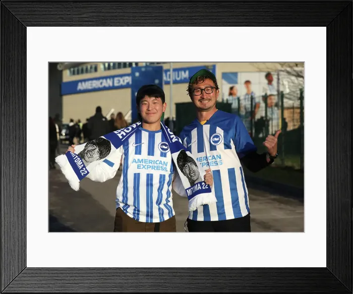 Framed Print : Brighton and Hove Albion v Bournemouth Premier League 25FEB25 Framed Print : Brighton and Hove Albion v Bournemouth Premier League 25FEB25