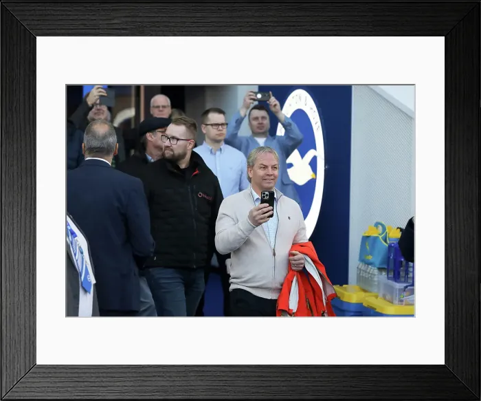 Framed Print : Brighton and Hove Albion v Bournemouth Premier League 25FEB25 Framed Print : Brighton and Hove Albion v Bournemouth Premier League 25FEB25