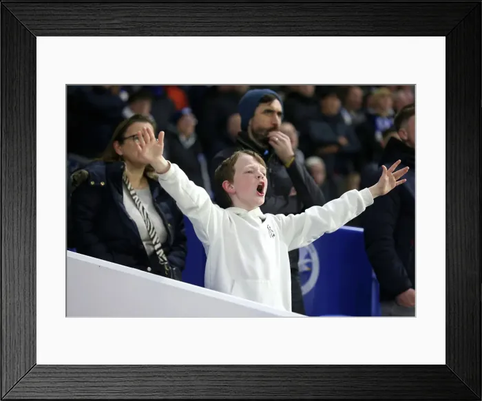 Framed Print : Brighton and Hove Albion v Bournemouth Premier League 25FEB25 Framed Print : Brighton and Hove Albion v Bournemouth Premier League 25FEB25
