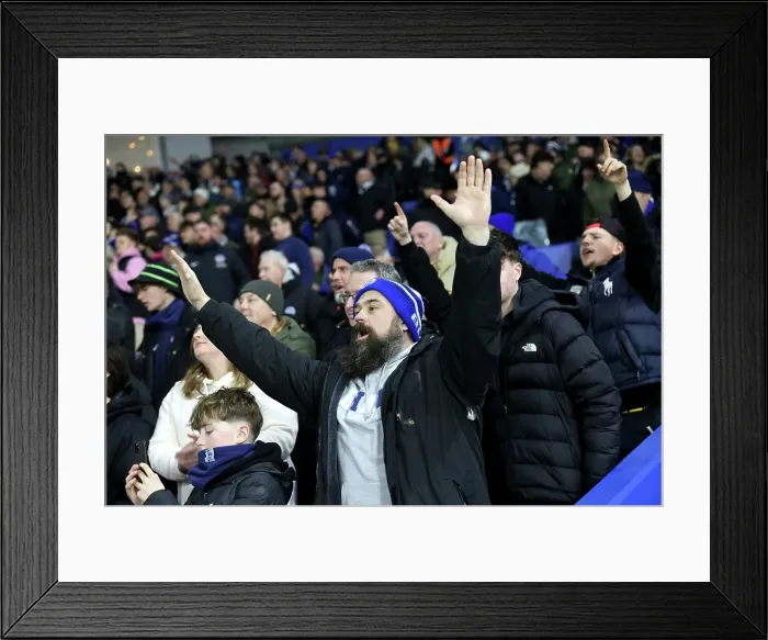 Framed Print : Brighton and Hove Albion v Bournemouth Premier League 25FEB25 Framed Print : Brighton and Hove Albion v Bournemouth Premier League 25FEB25