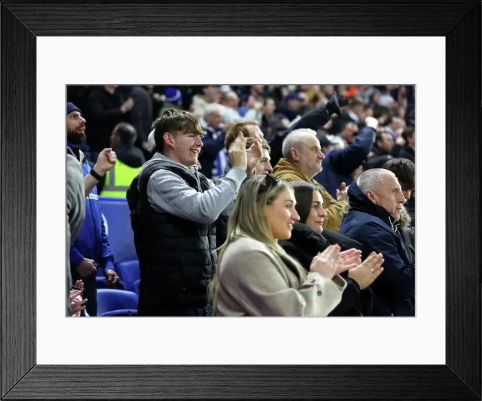 Framed Print : Brighton and Hove Albion v Bournemouth Premier League 25FEB25 Framed Print : Brighton and Hove Albion v Bournemouth Premier League 25FEB25