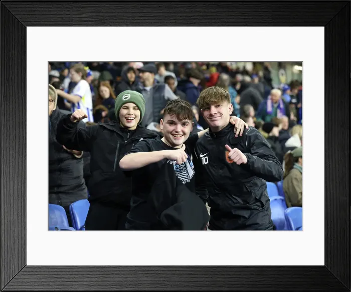 Framed Print : Brighton and Hove Albion v Bournemouth Premier League 25FEB25 Framed Print : Brighton and Hove Albion v Bournemouth Premier League 25FEB25