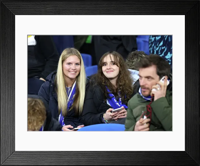 Framed Print : Brighton and Hove Albion v Bournemouth Premier League 25FEB25 Framed Print : Brighton and Hove Albion v Bournemouth Premier League 25FEB25
