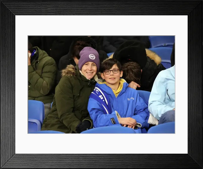 Framed Print : Brighton and Hove Albion v Bournemouth Premier League 25FEB25 Framed Print : Brighton and Hove Albion v Bournemouth Premier League 25FEB25