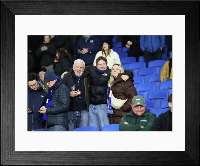 Framed Print : Brighton and Hove Albion v Bournemouth Premier League 25FEB25 Framed Print : Brighton and Hove Albion v Bournemouth Premier League 25FEB25