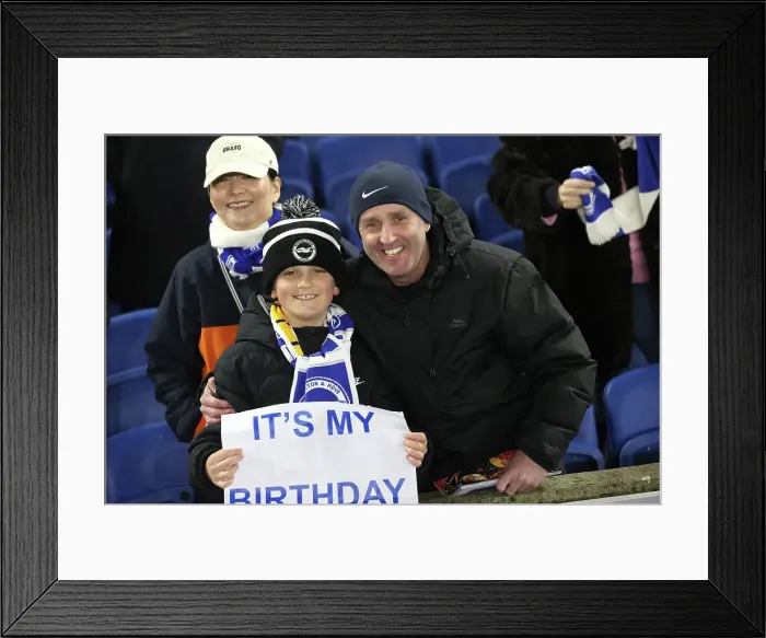 Framed Print : Brighton and Hove Albion v Bournemouth Premier League 25FEB25 Framed Print : Brighton and Hove Albion v Bournemouth Premier League 25FEB25