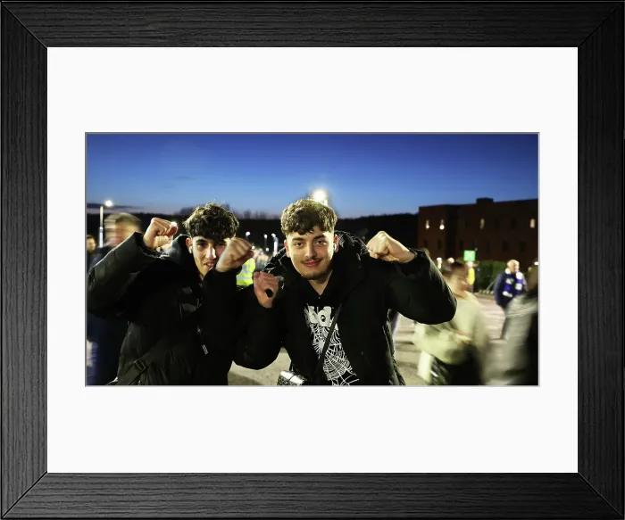 Framed Print : Brighton and Hove Albion v Bournemouth Premier League 25FEB25 Framed Print : Brighton and Hove Albion v Bournemouth Premier League 25FEB25