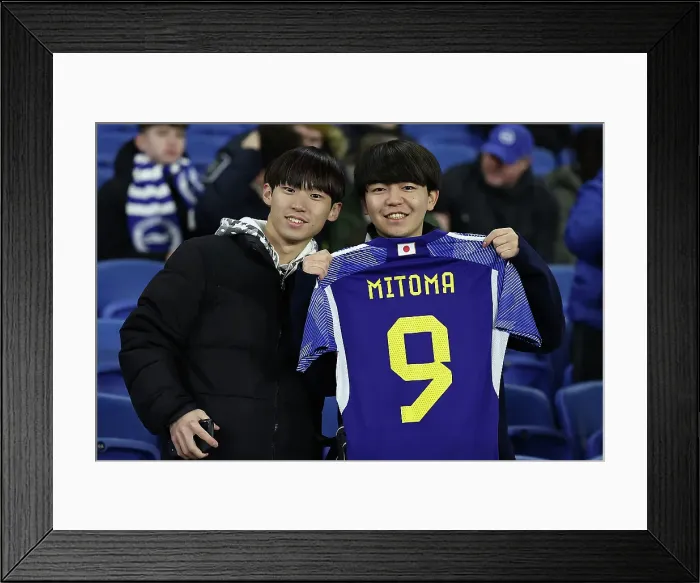 Framed Print : Brighton and Hove Albion v Bournemouth Premier League 25FEB25 Framed Print : Brighton and Hove Albion v Bournemouth Premier League 25FEB25