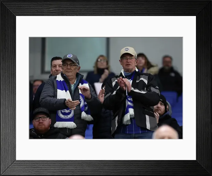 Framed Print : Brighton and Hove Albion v Bournemouth Premier League 25FEB25 Framed Print : Brighton and Hove Albion v Bournemouth Premier League 25FEB25