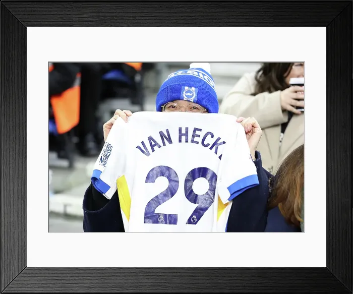 Framed Print : Brighton and Hove Albion v Bournemouth Premier League 25FEB25 Framed Print : Brighton and Hove Albion v Bournemouth Premier League 25FEB25