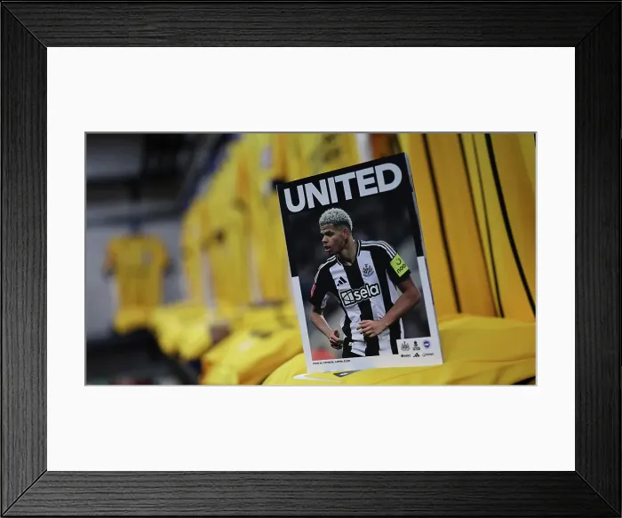 Framed Print : Newcastle United v Brighton and Hove Albion FA Cup 5th Round 02MAR25 Framed Print : Newcastle United v Brighton and Hove Albion FA Cup 5th Round 02MAR25