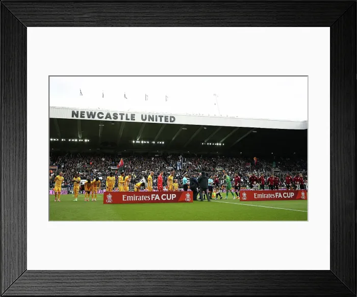 Framed Print : Newcastle United v Brighton and Hove Albion FA Cup 5th Round 02MAR25 Framed Print : Newcastle United v Brighton and Hove Albion FA Cup 5th Round 02MAR25