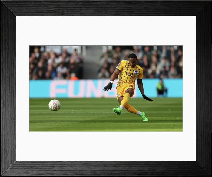 Framed Print : Newcastle United v Brighton and Hove Albion FA Cup 5th Round 02MAR25