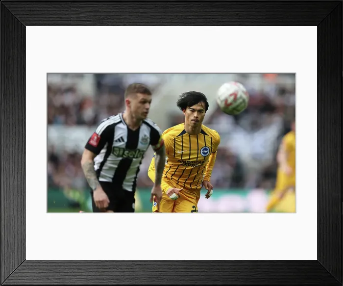 Framed Print : Newcastle United v Brighton and Hove Albion FA Cup 5th Round 02MAR25 Framed Print : Newcastle United v Brighton and Hove Albion FA Cup 5th Round 02MAR25