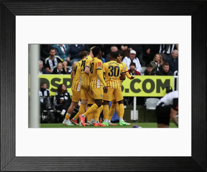 Framed Print : Newcastle United v Brighton and Hove Albion FA Cup 5th Round 02MAR25 Framed Print : Newcastle United v Brighton and Hove Albion FA Cup 5th Round 02MAR25
