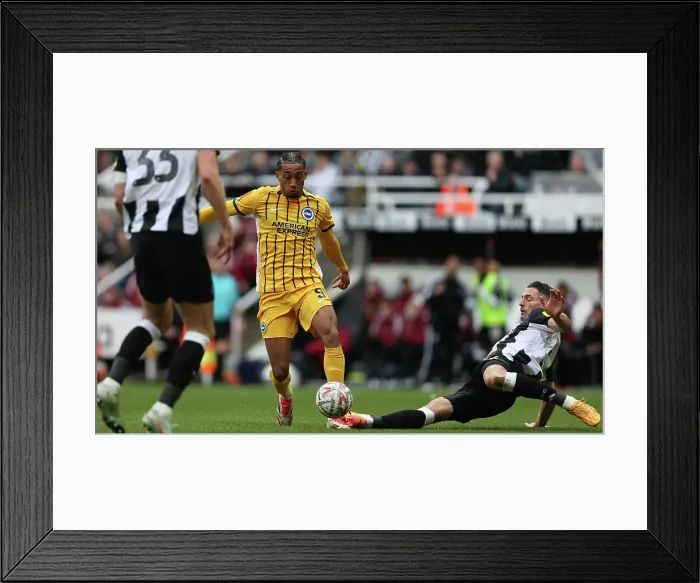 Framed Print : Newcastle United v Brighton and Hove Albion FA Cup 5th Round 02MAR25 Framed Print : Newcastle United v Brighton and Hove Albion FA Cup 5th Round 02MAR25