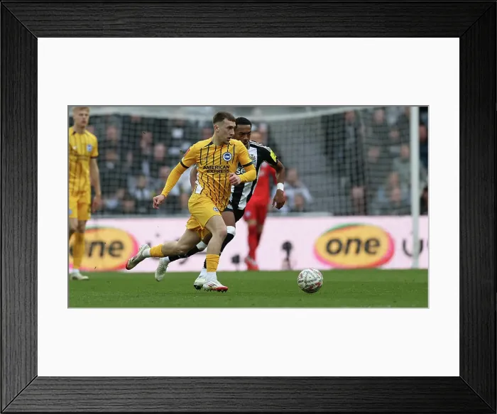 Framed Print : Newcastle United v Brighton and Hove Albion FA Cup 5th Round 02MAR25 Framed Print : Newcastle United v Brighton and Hove Albion FA Cup 5th Round 02MAR25