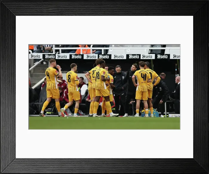 Framed Print : Newcastle United v Brighton and Hove Albion FA Cup 5th Round 02MAR25 Framed Print : Newcastle United v Brighton and Hove Albion FA Cup 5th Round 02MAR25