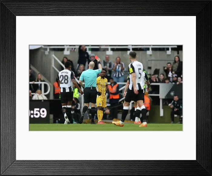Framed Print : Newcastle United v Brighton and Hove Albion FA Cup 5th Round 02MAR25 Framed Print : Newcastle United v Brighton and Hove Albion FA Cup 5th Round 02MAR25