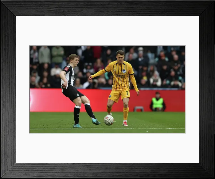 Framed Print : Newcastle United v Brighton and Hove Albion FA Cup 5th Round 02MAR25 Framed Print : Newcastle United v Brighton and Hove Albion FA Cup 5th Round 02MAR25