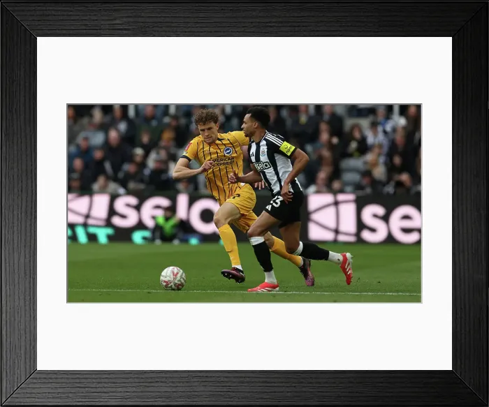 Framed Print : Newcastle United v Brighton and Hove Albion FA Cup 5th Round 02MAR25 Framed Print : Newcastle United v Brighton and Hove Albion FA Cup 5th Round 02MAR25