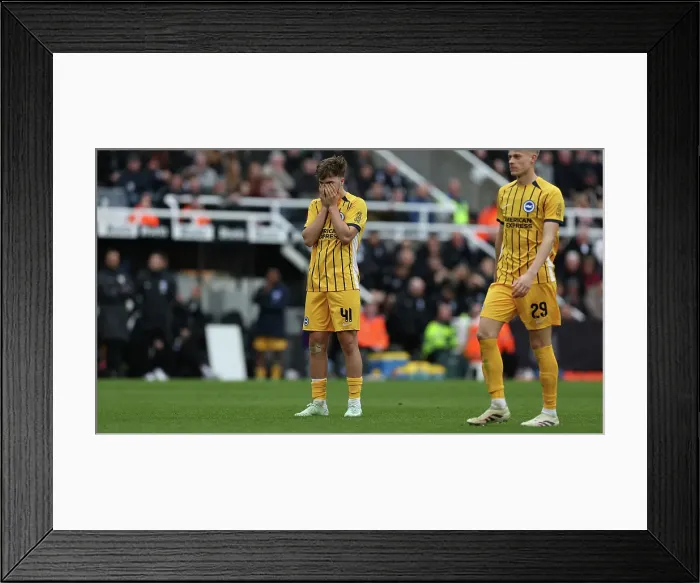 Framed Print : Newcastle United v Brighton and Hove Albion FA Cup 5th Round 02MAR25 Framed Print : Newcastle United v Brighton and Hove Albion FA Cup 5th Round 02MAR25