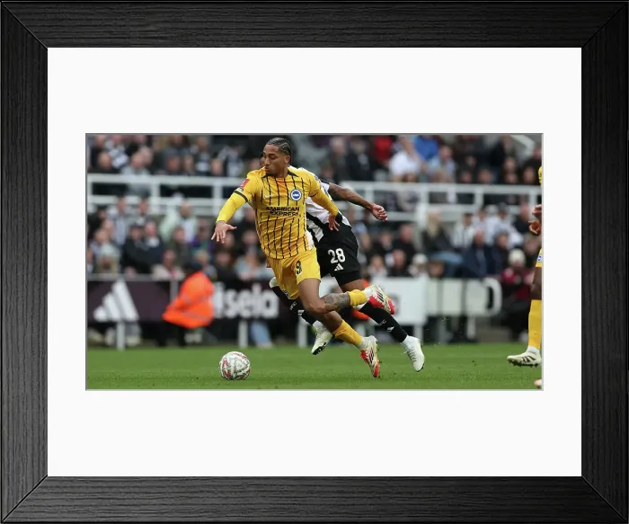 Framed Print : Newcastle United v Brighton and Hove Albion FA Cup 5th Round 02MAR25 Framed Print : Newcastle United v Brighton and Hove Albion FA Cup 5th Round 02MAR25